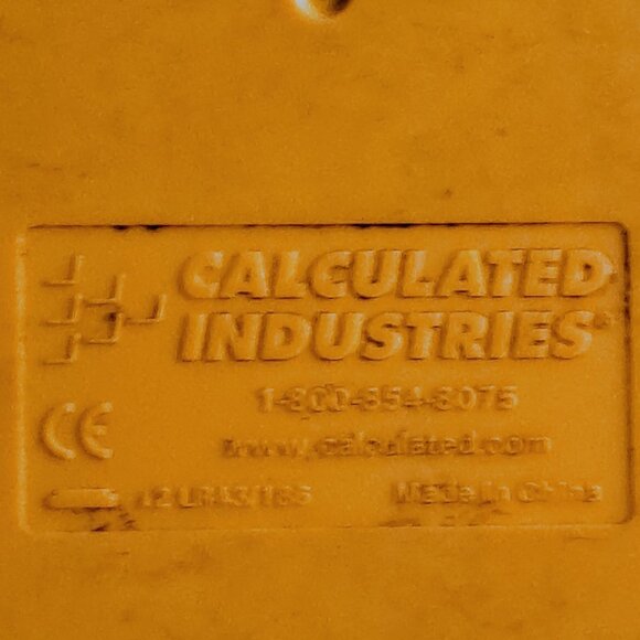 Vintage ProjectCalc Plus Model 8525 Do-It-Yourself Project Calculator - Picture 5 of 5